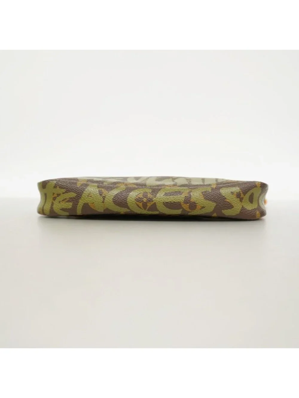 Louis Vuitton Pouch Monogram Graffiti Pochette Accessoires Khaki